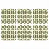 Botanisch - Retro - Groen onderzetter kurk middel 366 -3d