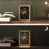 Lente - Bloemen - Klassiek - Vaas Light Box met kabel (Tafellamp) klein -sfeer3