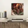 Dennenappels - Boom - Winter - Natuur - Bruin plexiglas 5mm klein -sfeer1