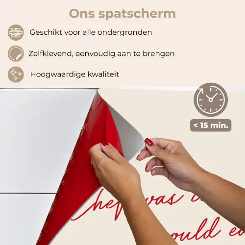 Chef was cute would eat here agian keuken achterwand spatscherm klein -spatscherm_NL
