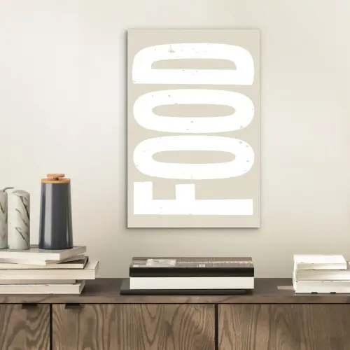 Food - Eten - Decoratie - Japandi aluminium wit klein -sfeer1