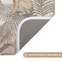 Natuur - Jungle - Ringstaartmaki - Bruin Badmat klein -USP_AntislipDE