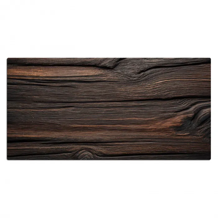 Hout - Grillige nerven Muismat XXL klein -3d_leeg