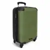 Lederen look apple groen NBS - Handbagage koffer - Kinderen Unisex middel -productfoto_3d