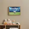 Voetbal - Stadion - Bal - Jongens Light Box met batterij (Wandlamp kind) middel -sfeer2_kind