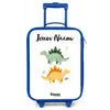 Dinos - Dieren - Groen - Oranje Kinderkoffer - Blauw klein -zz3dotto