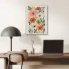 Veldbloemen - Stengels - Blaadjes - Groen PET vilt klein -sfeer5