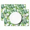 Monstera - Palmblad - Jungle - Tropisch Placemat vinyl groot -zzsfeer2_Kitchenyeah-website