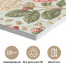 Klassiek - Botanisch - Veelkleurig PET vilt klein 837 -closeup_NL