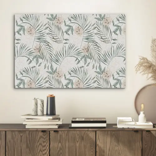 Bohemian - Bladeren - Bloemen - Tropisch PET vilt middel -sfeer1