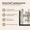 Bistro Welkomstbord Inductie beschermer vinyl 3mm middel -tsfeer2_DE