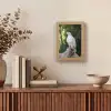 Arend - Hout - Wit - Planten Light Box met kabel (Tafellamp) klein -sfeer2