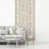 Motief - Abstract - Beige fotobehang vinyl groot 64 -woonkamer