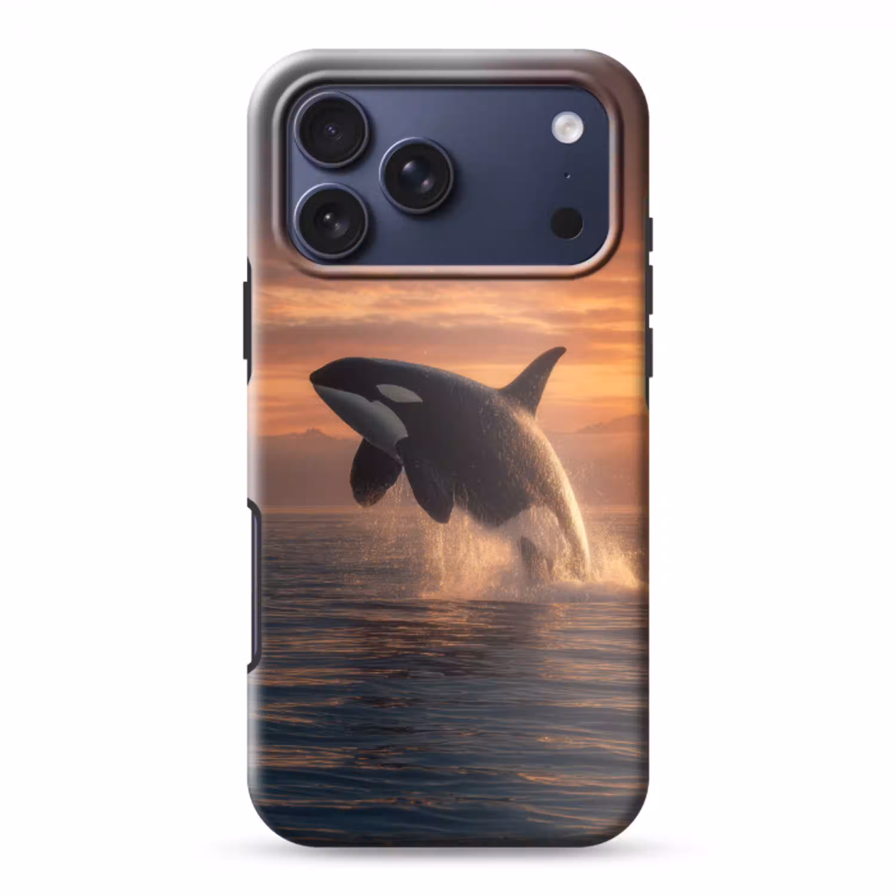 Orka - Zee - Zonsondergang Toughcase MagSafe Apple iPhone 17 Pro Max klein -3d