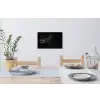 Libelle - Dieren - Zwart - Insect Muursticker klein -eettafel