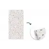 Terrazzo -  Patroon  -  Créme fotobehang vinyl groot 64 -3d