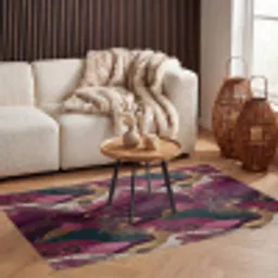 Magisch - Palmbomen - Goud Vloerkleed Rechthoek klein 1091 -atmosphere_sfeer2_global