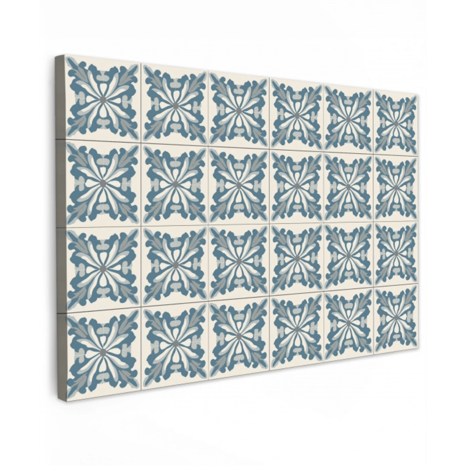 Dessin - Tegel - Blauw canvas 2cm klein 34 -z3d