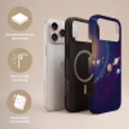 Planetenstelsel - Ruimte - Illustratie Toughcase MagSafe Apple iPhone 17 Pro Max klein -USP_Lagen_NL