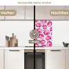 Bloemen - Rozen - Patroon keuken achterwand 2 middel 865 -voor-na2_DE