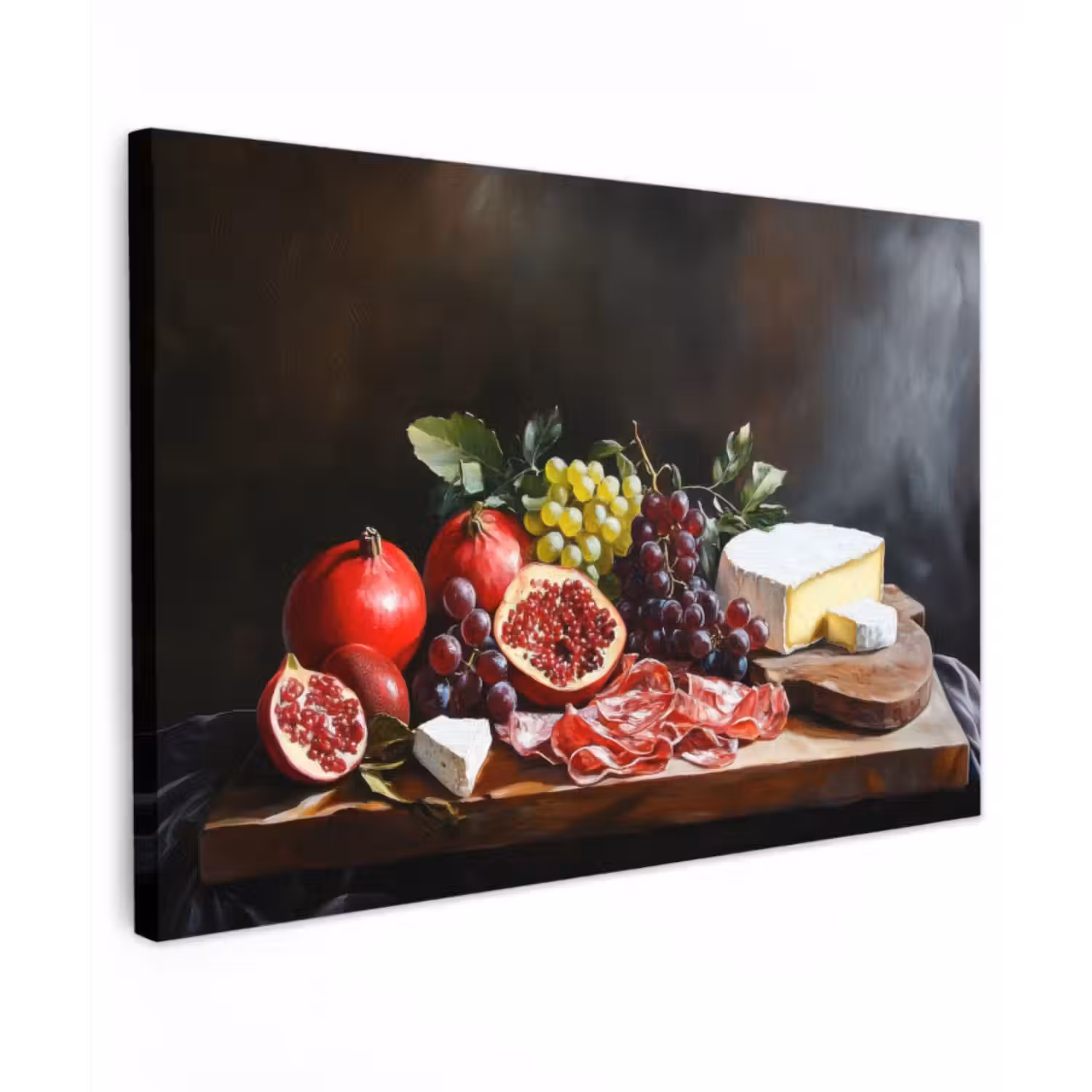 Leinwandbild - Trinktafel - Stilleben - Vintage