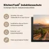 Wijngaard - Zonsondergang - Landschap Inductie beschermer vinyl 3mm middel -tsfeer2_DE