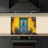 Deuren - Kleurrijk - Planten keuken achterwand spatscherm klein -sfeer1