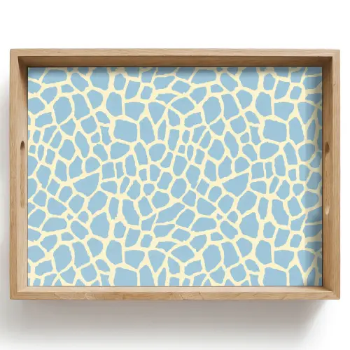 Giraf - Modern - Blauw Dienblad Rechthoek middel 911 -z3d_shopping
