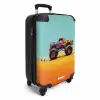 Monstertruck met Graffiti Print in het Zand Koffer - NBS - Handbagage middel -productfoto_3d
