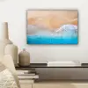 Strand - Zee - Zand - Zomer - Blauw - Golven canvas 2cm klein -sfeer6
