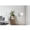 Minimalistisch - Silhouet - Zwart - Vliegtuig textielposter latten blank klein -woonkamer