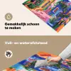 Geel - Blauw - Oranje - Huis Inductie beschemer met haakjes klein -ky-schoon-nl