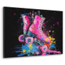 Graffiti - Sport - Rolschaatsen - Skating Textielframe - compleet frame klein -3d