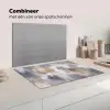 Penseelstreken - Schilderij - Beige Inductie beschermer vinyl 3mm klein -wsfeer7_website