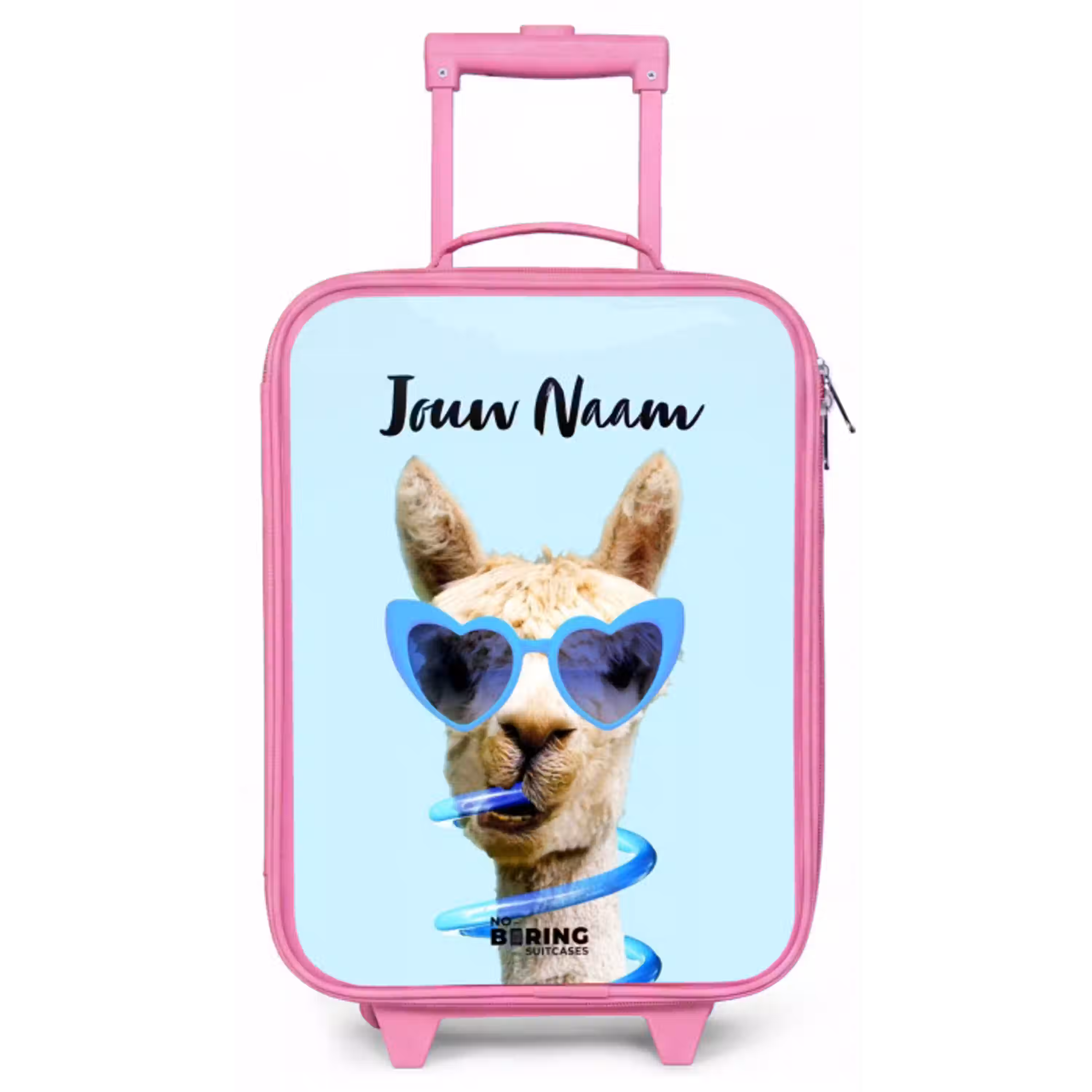Allard Alpaca Kinderkoffer - Roze klein -zz3dotto