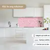 Terrazzo -  Patroon - Kleurrijk - Roze keuken achterwand 2 middel 871 -sfeer4_UK