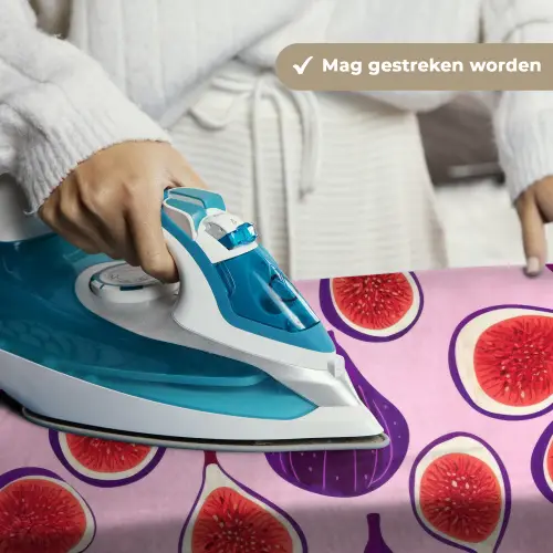 Vijgen - Roze - Paars Wandkleed katoen klein -sfeer9