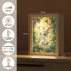 Konijn - Bos - Vlinders - Cartoon Light Box met kabel klein -USP_NL