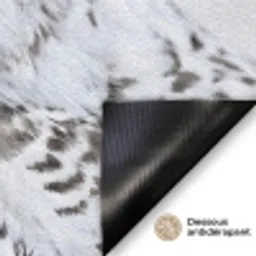 Sneeuwuil - Oog - Wildlife - Wit Deurmat klein -antislip_FR