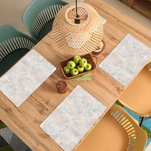 Beton - Grijs - Wit Placemat vinyl groot -zzsfeer5_Kitchenyeah-website