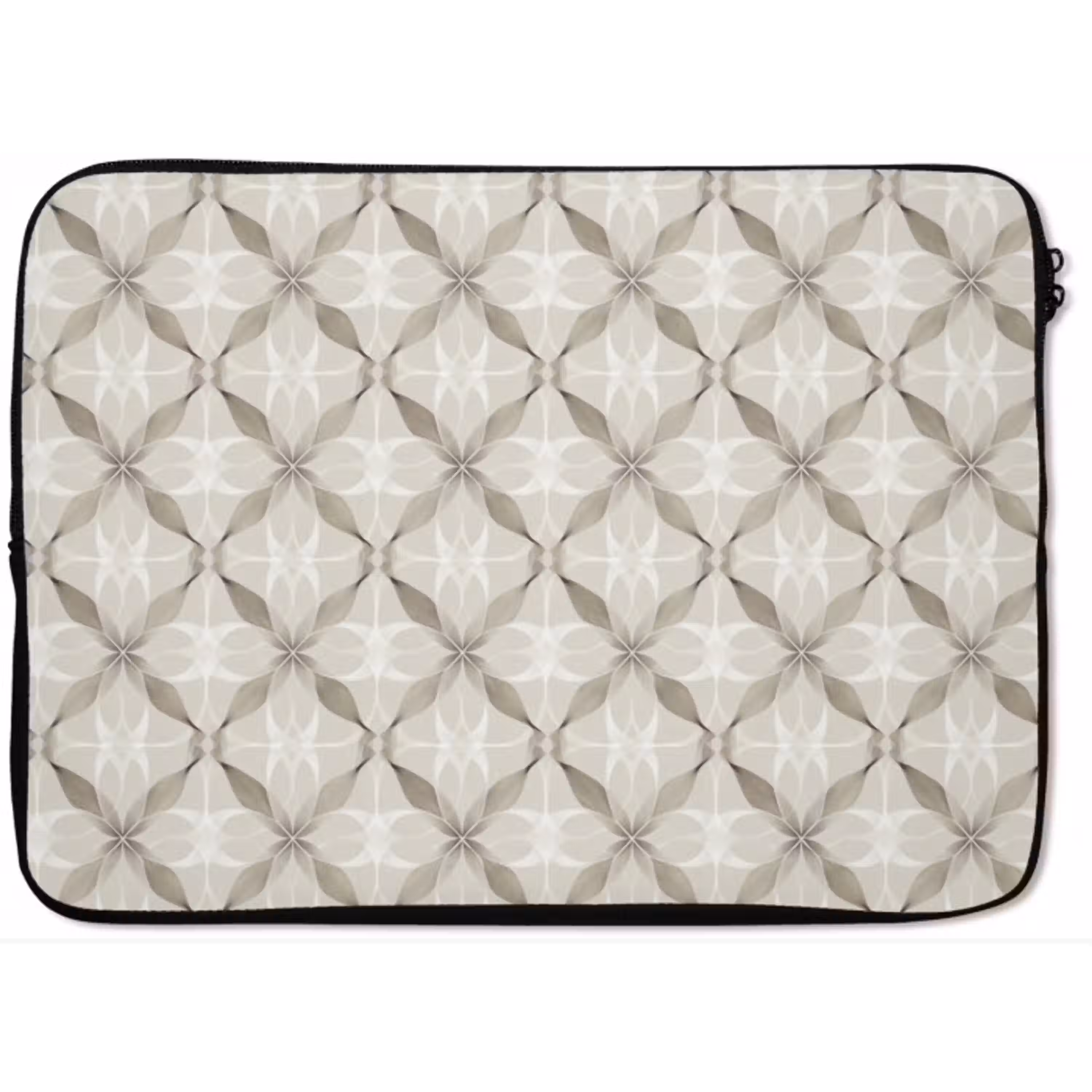 Grafisch - Patroon - Grijs laptophoes neopreen klein 279 -zkaufland3dotto