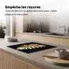 Gouden Monstera Majesteit Inductie beschermer vinyl 3mm middel -usfeer1_FR
