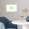 Focus - Beige - Roze - Smiley poster papier klein -sfeer3