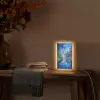 Stad Kuala Lumpur - Skyline - Wolkenkrabbers - Water Light Box met kabel (Tafellamp) klein -sfeer4