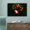 Vrouw - Rood - Groen - Druiven canvas 2cm klein -sfeer4