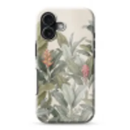 Tropisch - Planten - Modern - Groen Toughcase MagSafe Apple iPhone 17 klein -3d