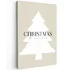 Kerstboom - Japandi - Christmas - Beige canvas 2cm klein -z3d
