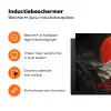 Krijger - Rode trappen - Zon - Berg Inductie beschermer vinyl 3mm klein -zzzzzzz-td-ups