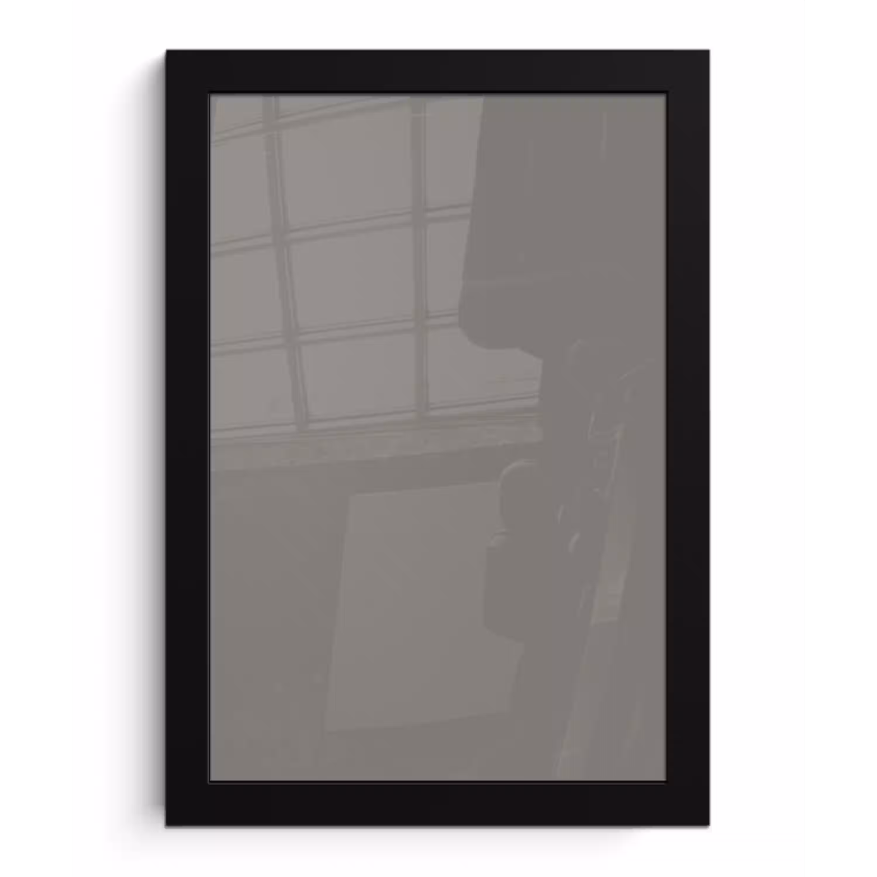 Mineral - Grey - Grijs fotolijst zwart zonder passe partout klein 224 -3d
