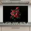 Bloemen - Boeket - Sierlijk keuken achterwand spatscherm klein -3d_website
